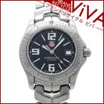 タグホイヤー ボーイズ腕時計 リンク プロフェッショナル ブラック文字盤 WT1210 SS 200m防水 腕周り17.5cm