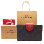 コーチ COACH 財布 二つ折り財布 新作 新品 シグネチャー C0082 IMRVQ【コーチ箱 ショップ袋付き ギフト包装無料】