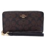 コーチ COACH 財布 長財布 新作 新品 シグネチャー ラウンドファスナー C4452 IMAA8【コーチ箱 ショップ袋付き ギフト包装無料 】