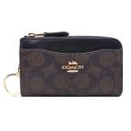 COACHコーチ カードケース 新作 新品 カード コイン キーケース シグネチャー レザー CW-427 IMXAQ COACHブランド【 コーチ箱 紙袋付き ギフト包装無料】
