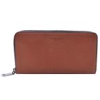 コーチ 財布 COACH 新作  新品 メンズ ファスナー長財布 カーフ レザー ラウンドファスナー長財布 58102 QB/SD ブラウン【コーチ紙袋付き ギフト包装無料】