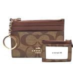 ショッピングコーチ 財布 コーチ COACH 財布 新作 新品 コインケース パスケース シグネチャー 88208 IME74【コーチ 紙袋付き ギフト包装無料】COACH