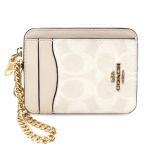 COACH コーチ カードケース コインケース 新作 新品  シグネチャー CW-883 IMXDM COO58【コーチ紙袋付き ギフト包装無料】