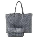 ゴヤール GOYARD バッグ レディース ブランド トートバッグ サンルイ PM グレー 大きめ A4 通勤 おでかけ おしゃれ 灰色 寒色 ポーチ付