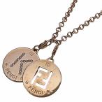 フェンディ FENDI ネックレス レディース ブランド チャーム ペンダントトップ ヘッド ゴールド イニシャル K ラインストーン チェーン付き