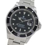 ロレックス ROLEX サブマリーナ デイト 16610 S番 時計 メンズ ブランド 自動巻き AT ステンレス SS シルバー ブラック OH・磨き済み