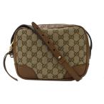 グッチ GUCCI バッグ レディース ブランド ショルダーバッグ GGキャンバス ブラウン ベージュ 449413