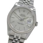 ロレックス ROLEX デイトジャスト 16234 L番 時計 メンズ ブランド 自動巻き AT ステンレス SS ホワイトゴールド WG シルバー 磨き済み
