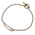 エルメス HERMES ブレスレット シェーヌダンクル ミニパンク レディース ブランド 750PG ピンクゴールド SHサイズ ジュエリー 磨き済み
