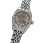 ロレックス ROLEX デイトジャスト 79174G P番 時計 レディース ブランド 10P ダイヤモンド 自動巻き AT ステンレス SS WG ピンク 磨き済み