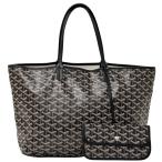 ゴヤール GOYARD バッグ レディース ブランド トートバッグ ゴヤールディンキャンバス サンルイPM ブラック ブラウン 大きめ おしゃれ ロゴ