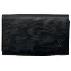 ルイ・ヴィトン LOUIS VUITTON 財布 エピ レディース メンズ ブランド 二つ折り財布 ポルトモネビエ・トレゾール ノワール M63972 ブラック