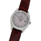 グランドセイコー GRAND SEIKO GS 4J52-0AB0 STGF095 時計 レディース ブランド ピンクシェル ダイヤ デイト クオーツ SS レザー 磨き済み