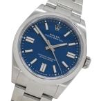 ロレックス ROLEX オイスターパーペチュアル41 134300 ランダム番 時計 メンズ ブランド 自動巻き AT ステンレス SS ブルー 磨き済み