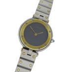 カルティエ Cartier 時計 レディース ブランド サントスヴァンドーム SM クオーツ QZ ステンレス SS ゴールド YG 84041488 磨き済み