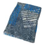  Louis * Vuitton LOUIS VUITTON шарф мужской бренд хлопок лен e высокий * Denim штамп голубой M78539 одежда модный Logo 