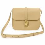 (未使用 展示品)セリーヌ CELINE ミディアム タブー ショルダーバッグ 斜め掛け カーフスキン レザー Nude ベージュ ゴールド金具 196583DK1