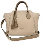 (未使用 展示品)ルイ ヴィトン LOUIS VUITTON ハウメア オメア 2way ショルダー ハンドバッグ モノグラムマヒナ レザー ガレ ベージュ シルバー金具 M55031