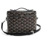 (新品・未使用品)ゴヤール GOYARD ミューズ ヴァニティケース バニティ ショルダーバッグ ディンキャンバス カーフスキン レザー ブラック MUSEVAPMLTY01CL01P