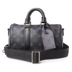 (未使用 展示品)ルイ ヴィトン LOUIS VUITTON キーポル バンドリエール 25 2WAY ショルダー ハンドバッグ モノグラムエクリプス ブラック グレー 黒 M46271