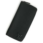 (新品・未使用品)ルイ ヴィトン LOUIS VUITTON ジッピーウォレット ヴェルティカル ラウンドファスナー 長財布 アエログラムレザー ノワール ブラック M81743