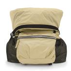 （美品）ボッテガヴェネタ BOTTEGA VENETA リュック デイパック バックパック ナイロン トラバーチン カーキ 緑 シルバー金具