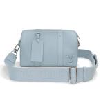 (未使用 展示品)ルイ ヴィトン LOUIS VUITTON シティ キーポル LV アエログラム ショルダーバッグ グレインカーフレザー ブルーヌアージュ 青 M23725