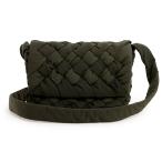(未使用 展示品)ボッテガヴェネタ BOTTEGA VENETA スモール ランプル メッセンジャー ショルダーバッグ ナイロン キャンピング カーキ 795498V4GE13203