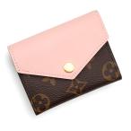 (新品・未使用品)ルイ ヴィトン LOUIS VUITTON ポルトフォイユ ゾエ 三つ折り財布 モノグラム カーフスキン レザー ブラウン ローズバレリーヌ M62933 箱付