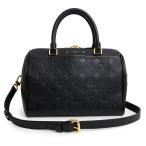 (未使用 展示品)ルイ ヴィトン LOUIS VUITTON スピーディ バンドリエール 25 ショルダー ハンドバッグ モノグラムアンプラント レザー ブラック M42401