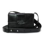 (未使用 展示品)ボッテガヴェネタ BOTTEGA VENETA カセット キャンディ ミニ クロスボディ ポーチ ショルダーバッグ カーフスキン レザー 667048 箱付