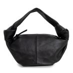 (未使用 展示品)ボッテガヴェネタ BOTTEGA VENETA ダブルノット ミニ ハンドバッグ カーフスキン レザー ブラック シルバー金具 629635