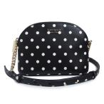 （未使用　展示品）ケイトスペード Kate Spade スペンサー カバナ ドット スモール チェーン ショルダーバッグ PVCコーティングキャンバス ブラック PWRU7935