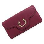 ショッピングブルガリ （未使用　展示品）ブルガリ BVLGARI レオーニ LEONI 二つ折り長財布 レザー パープル ライトゴールド金具 35241