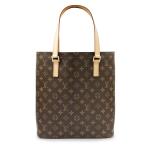 ショッピングLOUIS （未使用　展示品）ルイ ヴィトン LOUIS VUITTON ヴァヴァン GM トートバッグ モノグラム レザー  ブラウン ゴールド金具 M51170