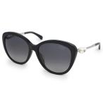 （中古）シャネル CHANEL ココマーク バタフライシェイプ アイウェア サングラス 眼鏡 メガネ パール ブラック ホワイト シルバー金具 5338-H-A