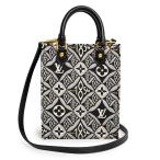 （未使用　展示品）ルイ ヴィトン LOUIS VUITTON プティット サックプラ ショルダー ハンドバッグ モノグラムジャガード ブラック グレー M80484 箱付