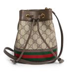 ショッピングＧＧキャンバス （未使用　展示品）グッチ GUCCI オフィディア ミニ バケット ショルダーバッグ GGスプリームキャンバス レザー ベージュ エボニー ブラウン 550620 箱付