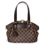 ショッピングダミエ （未使用　展示品）LOUIS VUITTON ルイ ヴィトン N41117 ヴェローナ PM ブラウン 茶 ハンドバッグ  ダミエ ゴールド金具