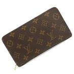 （未使用　展示品）LOUIS VUITTON ルイ ヴィトン M61727 ポルトモネ ジップ ラウンドファスナー モノグラム ブラウン 長財布 ゴールド金具 箱付