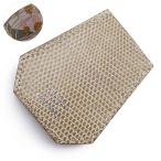 ( новый товар * не использовался товар )HERMES Hermes cloche to70 Precious pala кости Precious Paradise Lizard шелк бежевый шарф кольцо экзотический кожа 