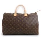 (未使用 展示品)ルイ ヴィトン LOUIS VUITTON スピーディ 40 ハンドバッグ モノグラム ブラウン ゴールド金具 M41522
