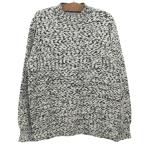 J.W.ANDERSON JW нижний sonA.P.C свитер COGFT-M23177 XL длинный рукав вязаный общий рисунок белый × темно-синий серия YB0166