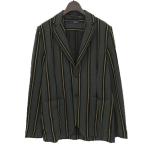 LARDINI Lardini полоса b-tonie-ru tailored jacket JK.1006 Sb-tonie-ru шерсть tops зеленый × желтый YB0173