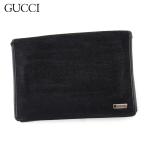 グッチ 定期入れ パスケース カードケース メンズ 103771 ロゴプレート GUCCI 中古