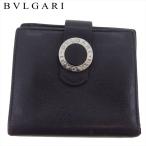 【初売りSALE★30%OFF】ブルガリ 二つ折り 財布 ラウンドファスナー 財布 レディース メンズ コローレ BVLGARI 中古