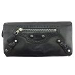 【初売りSALE★30%OFF】バレンシアガ BALENCIAGA 長財布 ジャイアント コンチネンタル ブラック レディース 中古