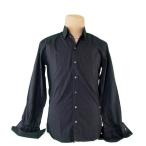 Dolce &amp; Gabbana shirt long sleeve lady's double cuffs black used 
