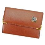 ダンヒル キーケース 6連キーケース レディース ロゴプレート ブラウン×ブラック×ゴールド 中古