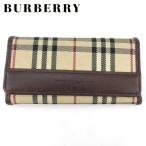 バーバリー キーケース レディース メンズ チェック BURBERRY 中古